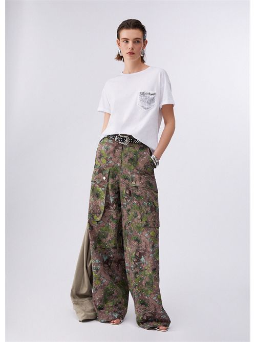 T-shirt woman white LIU JO | WA6372JS923/P9444